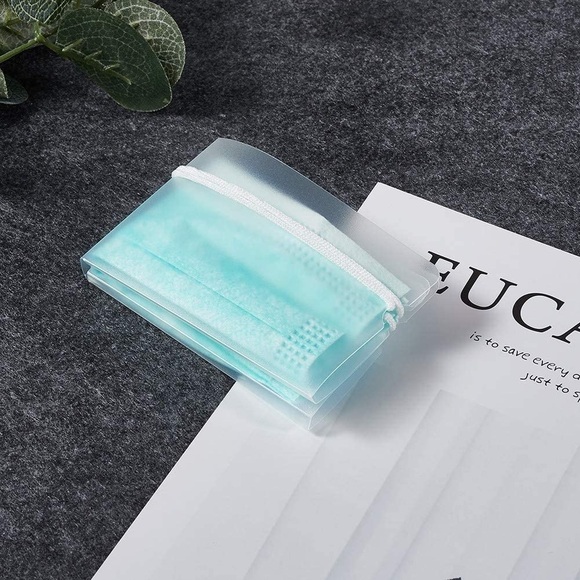 15pcs Storage Clip Folder Plastic Portable Ear Tie Keeper Holder for Masks - Picture 4 of 6